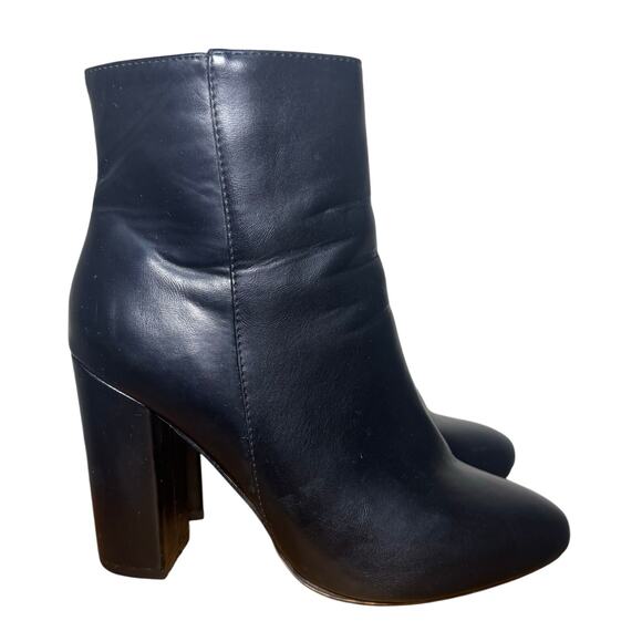 PrettyLittleThing Sofie-2 Black Block Heel Ankle Boots – Size 4 - Picture 2 of 7